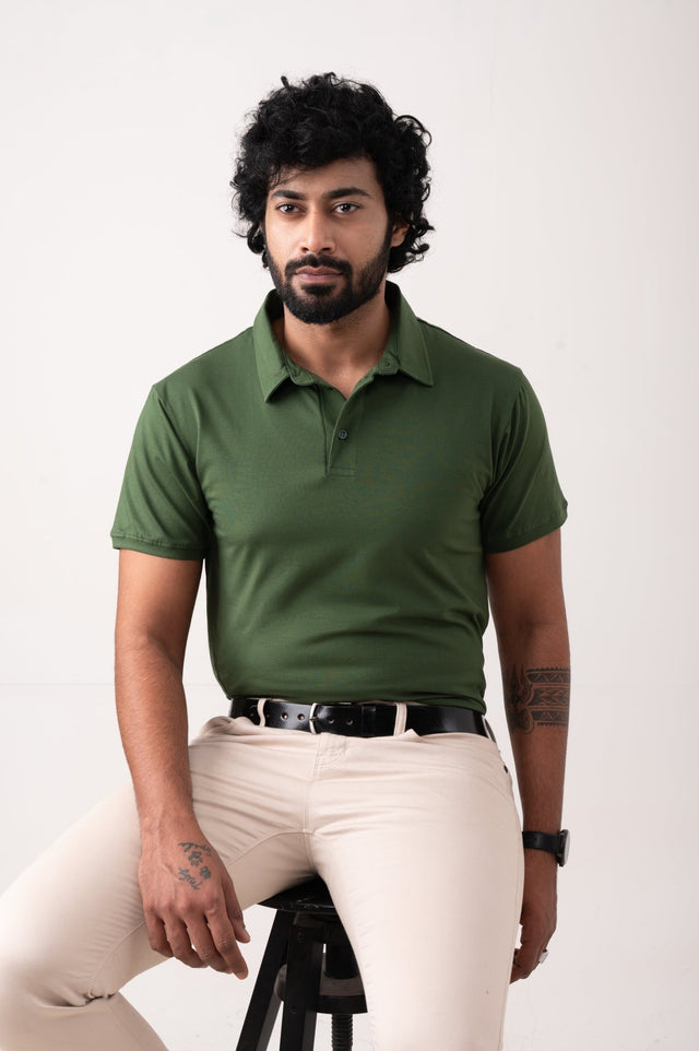 Soft Touch Polo | Gold Finish - Zebra Klub