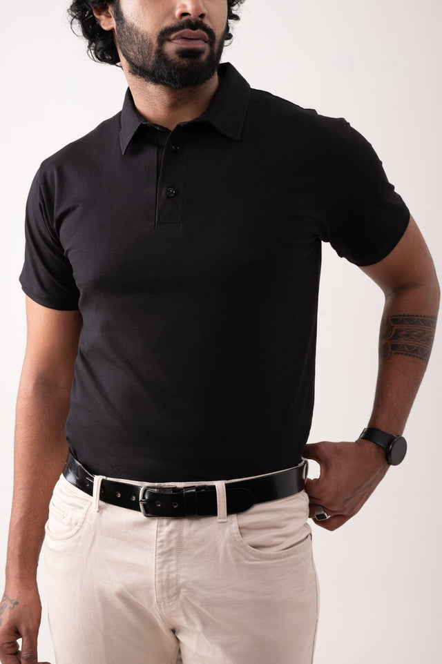 Soft Touch Polo | Gold Finish - Zebra Klub