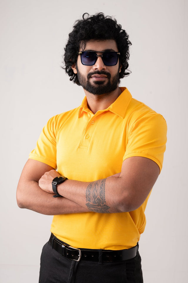 Soft Touch Polo | Gold Finish - Zebra Klub