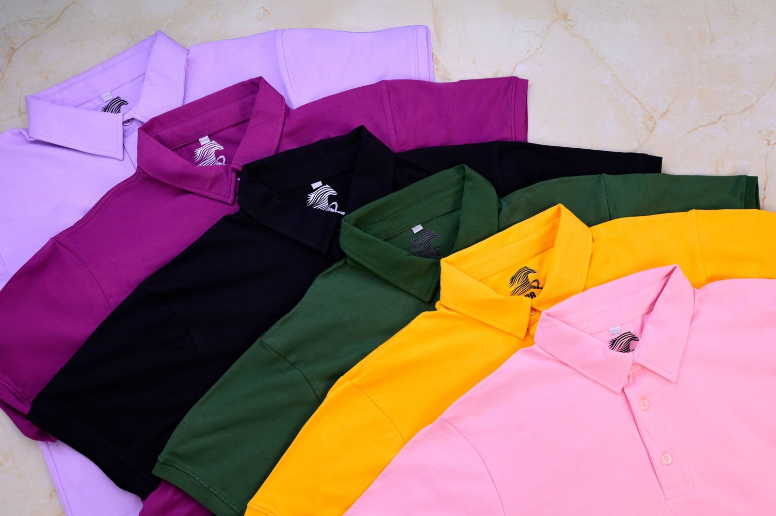 Soft Touch Polo | Gold Finish - Zebra Klub